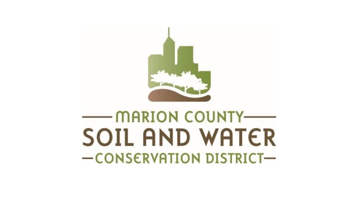 Logo saying "Marion County Soil and Water Conservation District"